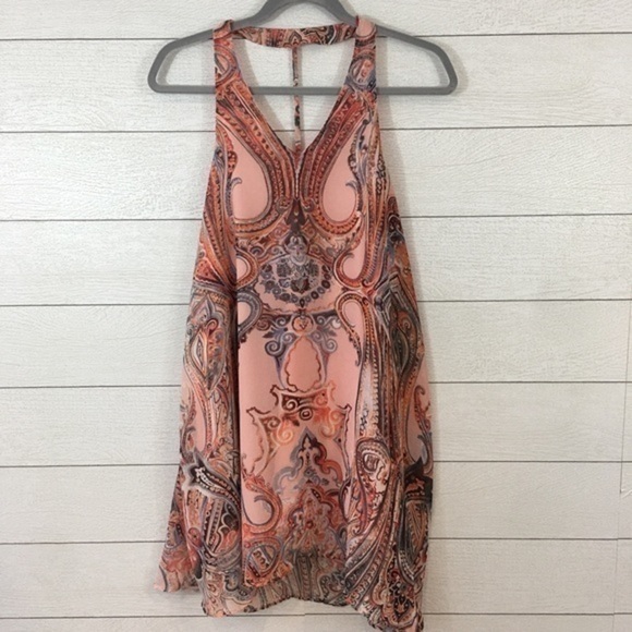 Anthropologie Paper Crane T Back Dress - Picture 1 of 4